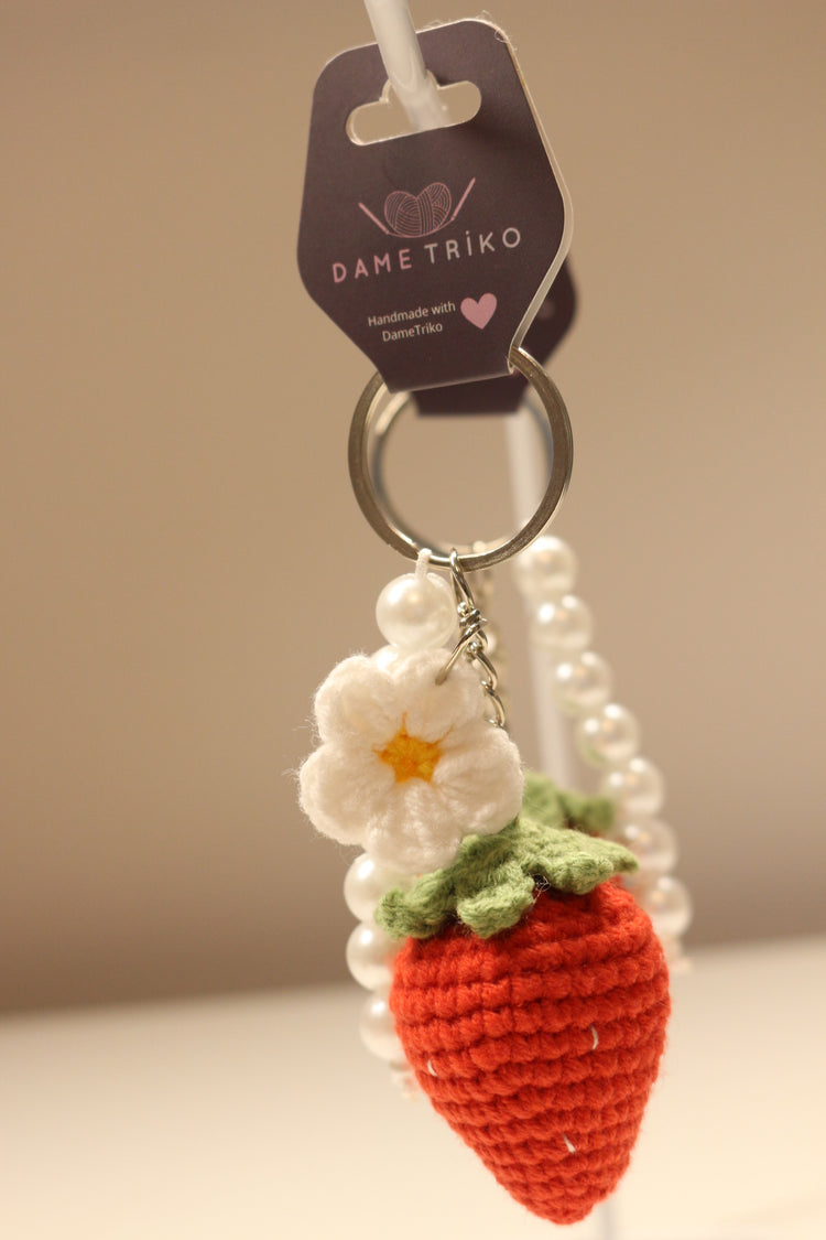Strawberry Keychain