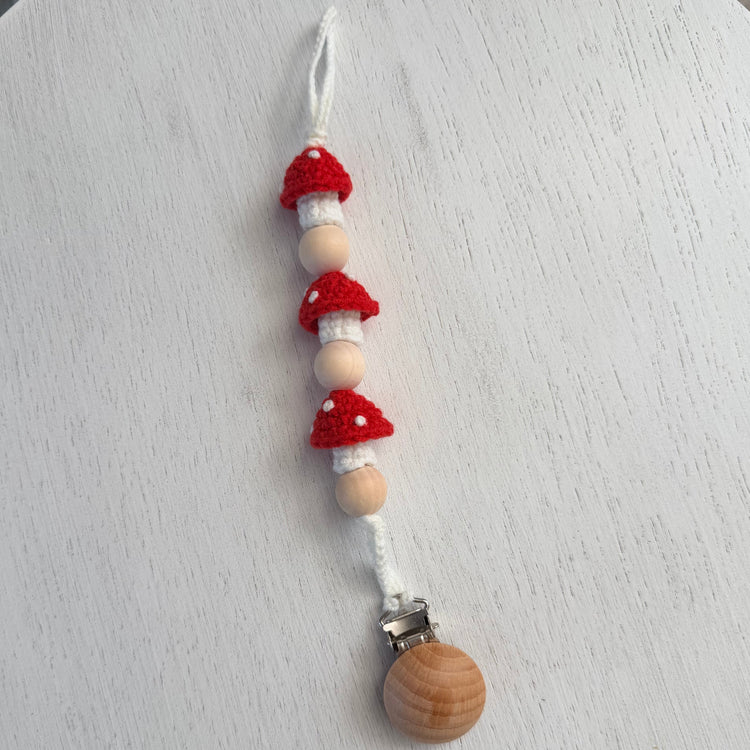 Little Mushroom Pacifier Holder