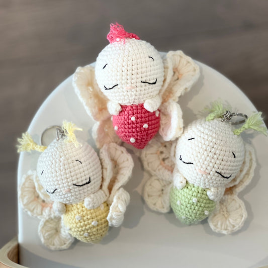 Blossom Bugs Keychain - Butterfly