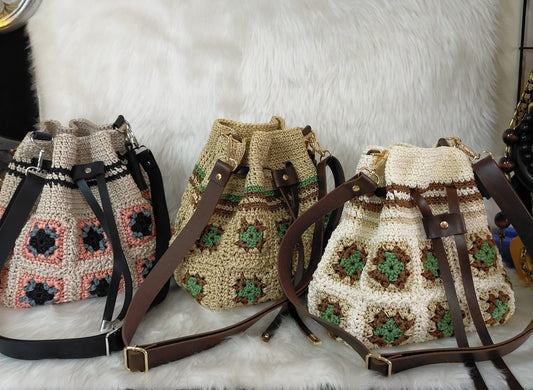 Crossbody Crochet Purse